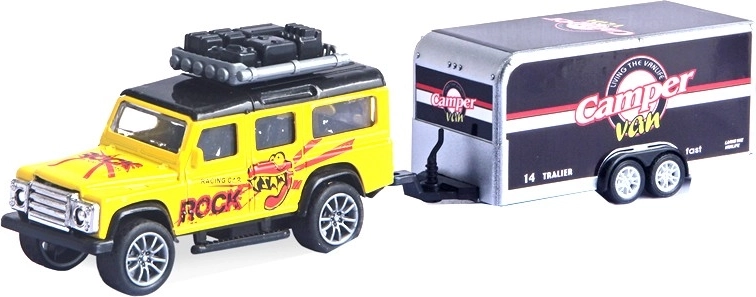 Realistické detaily a přívěs na cesty