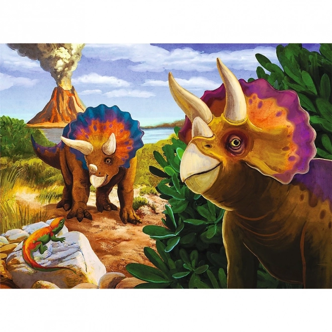 TREFL Puzzle Svět dinosaurů: Parasaurolophus 20 dílků