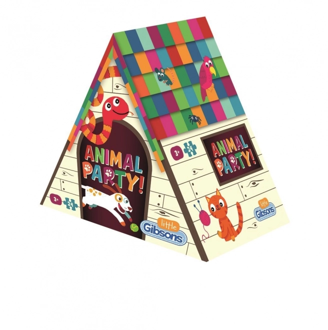 Puzzle Zvířecí večírek 24 dílků