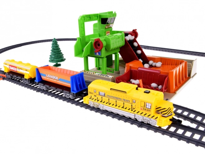 Velká elektrická vlaková dráha 320cm RC0627