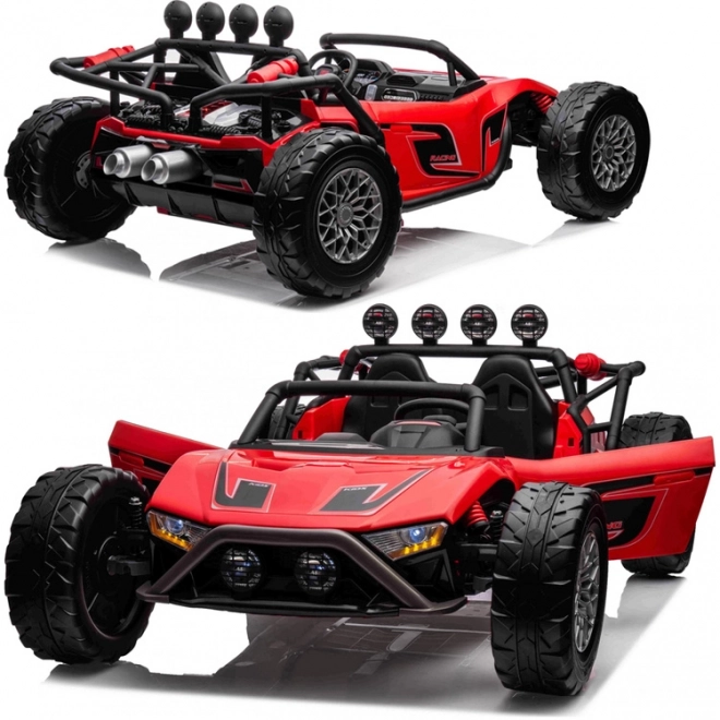 Dvouosobový terénní auto Buggy Racing – Červená