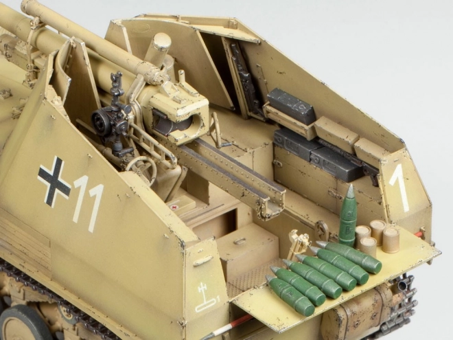 Plastikový model houfnice Wespe Italská fronta