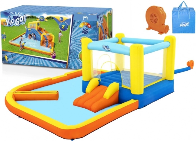 Nafukovací vodní skluzavka s bazénkem 365 × 340 × 152 cm BESTWAY