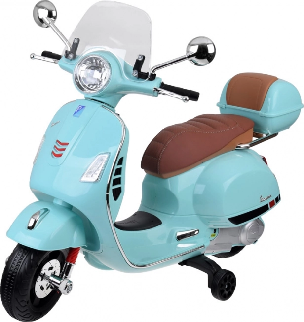Elektrický skútr Vespa GTS Super pro děti – Zelená