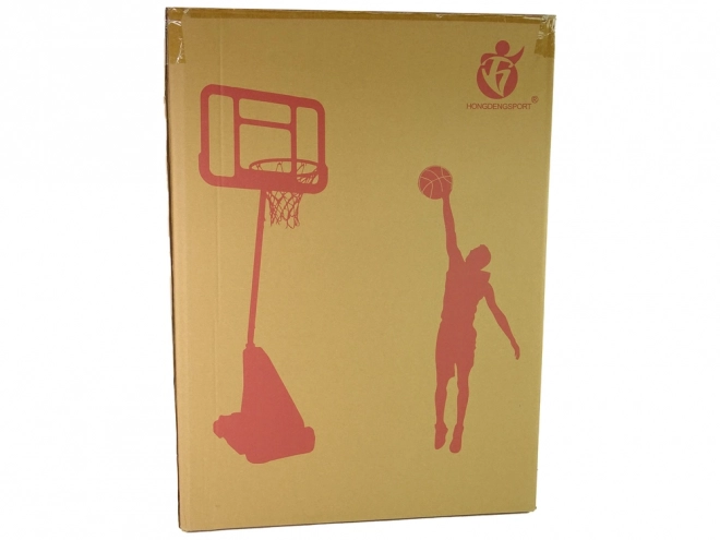 Basketbalový koš Zahradní míč černý 3 m