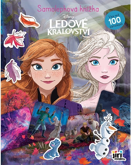 Samolepková obrázková knížka Ledové království