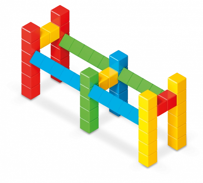 Geomag Magicube Full Color 128 dílků