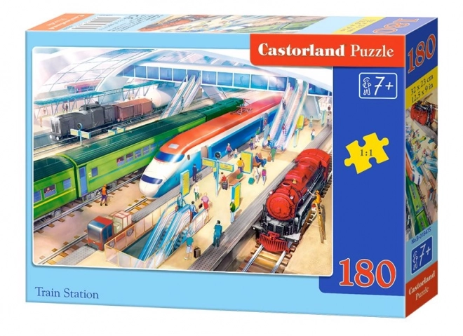 Puzzle Nákladní nádraží 180 dílků