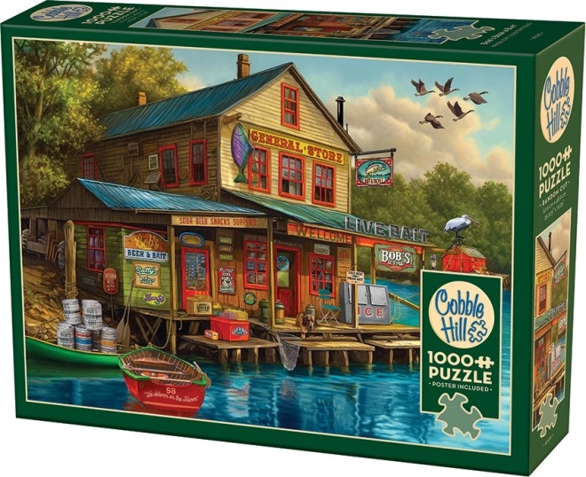Puzzle Obchod Bob's Beer & Bait 1000 dílků