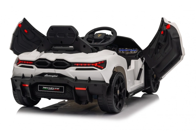 Dětský elektrický vůz Lamborghini Revuelto bílý