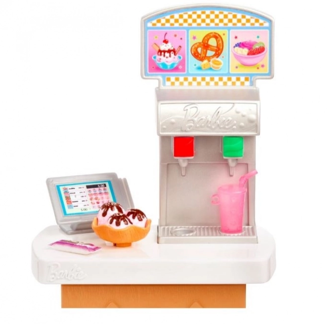 Barbie Skipper První Job Snack Bar