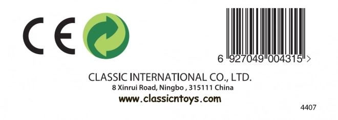 Dřevěné písmeno E od Classic World