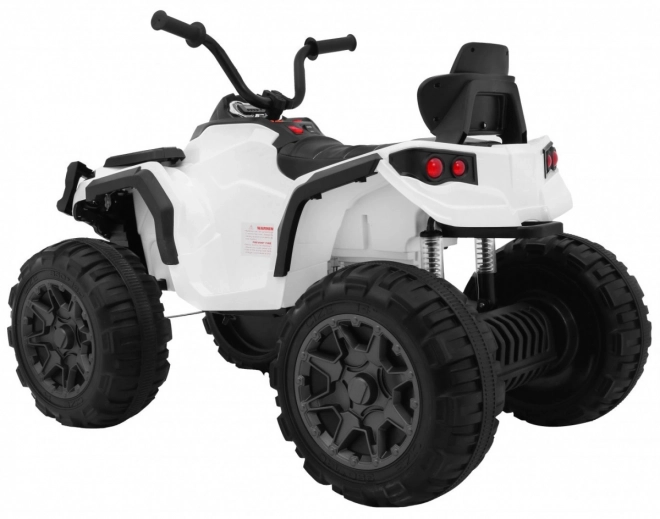 Čtyřkolka ATV 2,4GHz na baterie pro děti + Dálkové ovládání + Kola EVA + Rádio MP3 + Startování zdarma – bílá