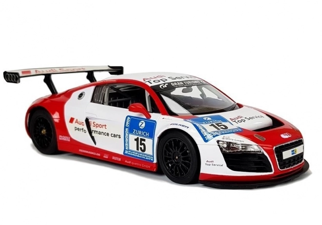 Rastar Audi R8 LMS zdalně řízené auto 1:14 bílo-červené