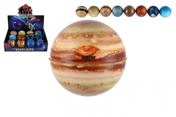 Extrémně skákací míček s motivem planet