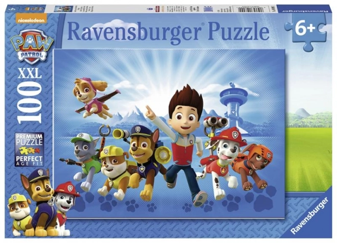 Ravensburger puzzle Tlapková Patrola 100 dílků