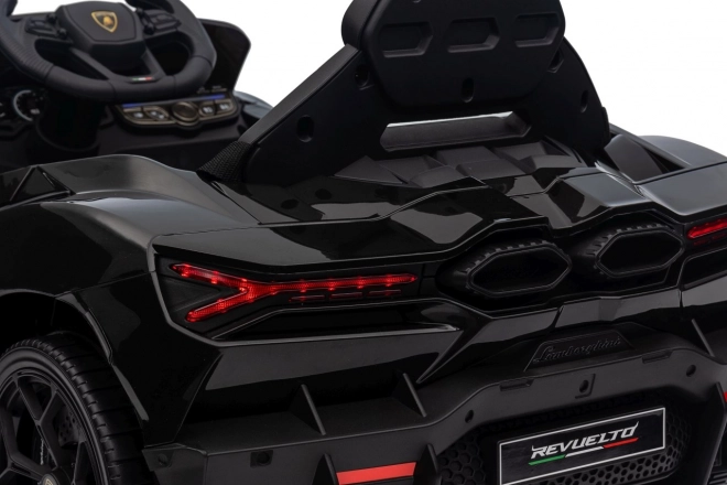 Dětské elektrické auto Lamborghini Revuelto černé