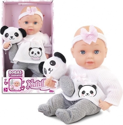Lalka NATALIA miminko 33 cm s hračkou