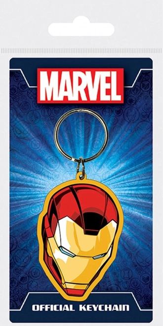 marvel gumová klíčenka iron man
