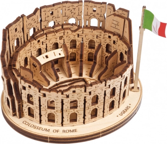Ugears 3D dřevěné mechanické puzzle Koloseum