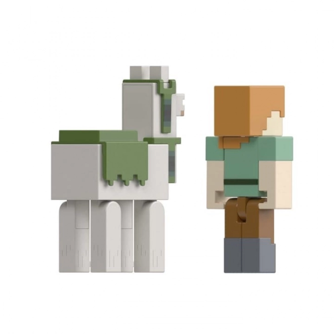 Minecraft figurky Alex a lama