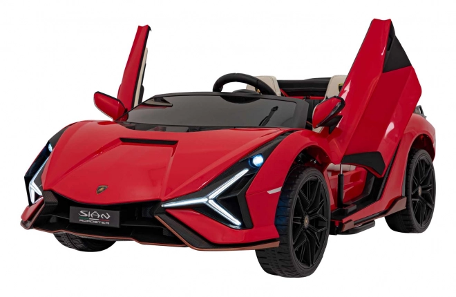 Vehicul electric Lamborghini SIAN – Červené