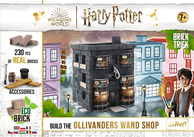 Cihlový trik blokuje Ollivanderův obchod s Harrym Potterem