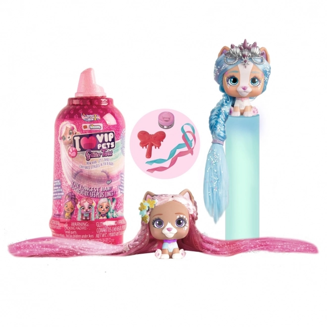 VIP Pets glitter, pejsek s doplňky, série 2