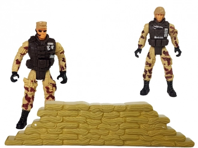 Velký vojenský letadlový set se zvuky a světly