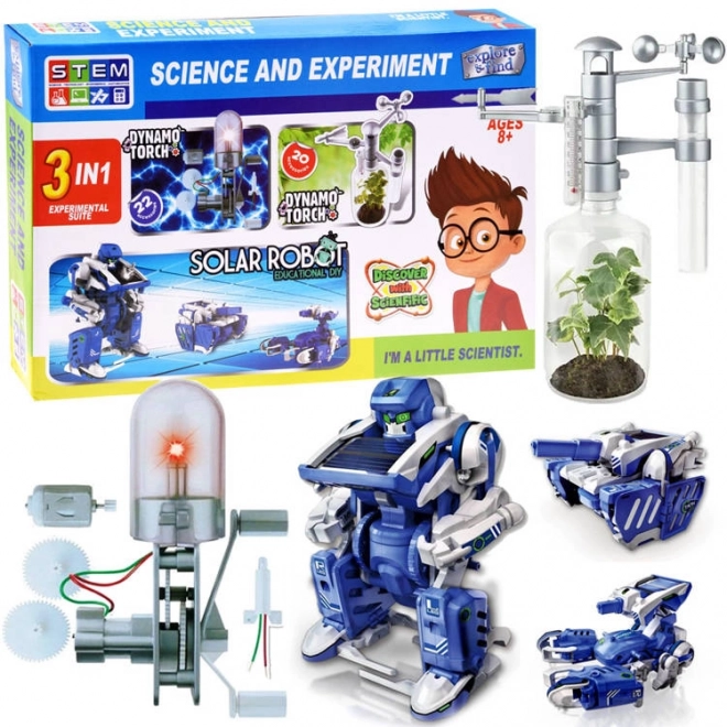 Robotická sada Mladý vědec 3 v 1 ZA3325