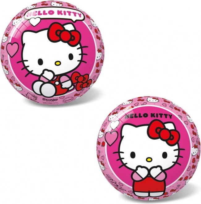 Míček Hello Kitty Iconic Pink 14 cm
