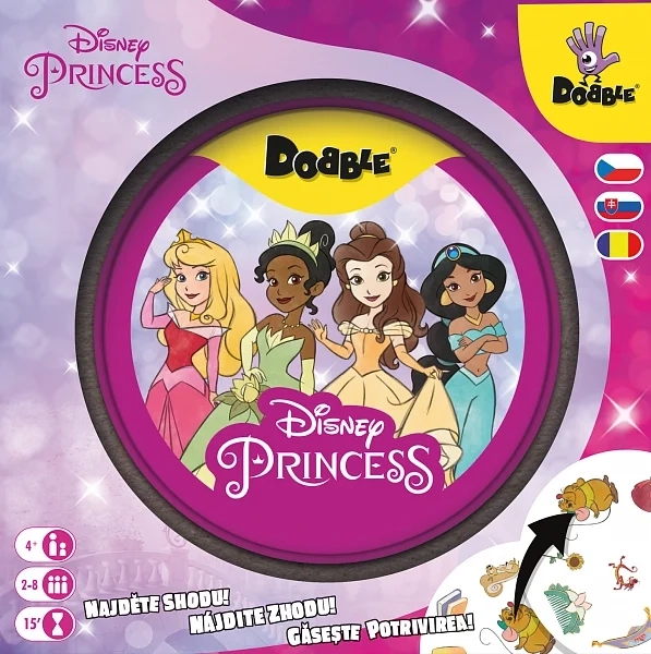 Dobble Disney princezny