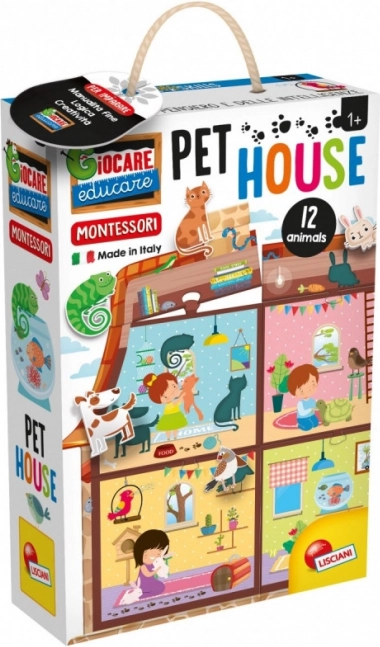 Montessori domeček pro zvířátka