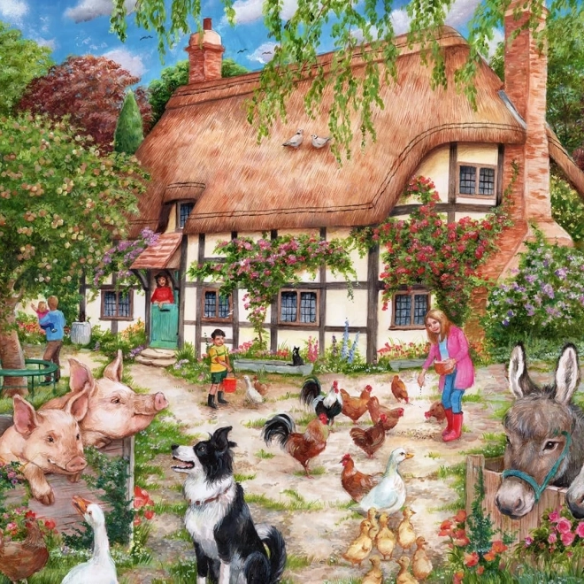 Ravensburger Puzzle Domeček na venkově 1000 dílků