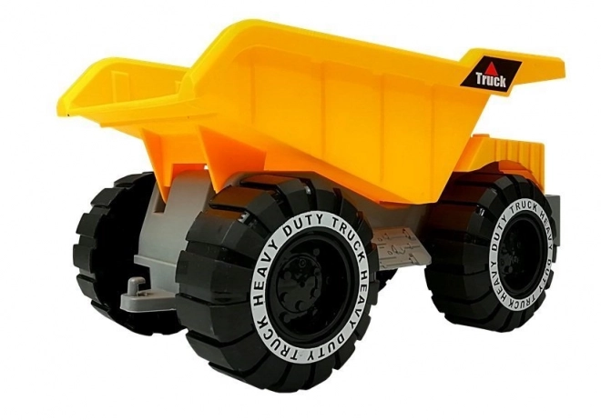 Velká nákladní hračka s přívěsem a buldozerem 49 cm