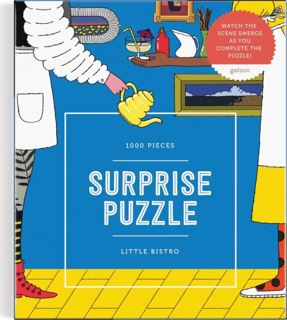 GALISON Surprise puzzle Malé bistro 1000 dílků
