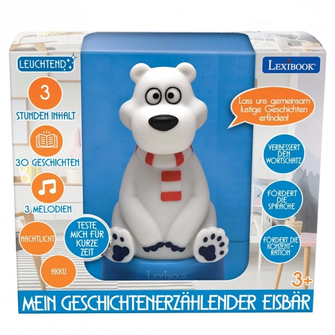 3D medvídek s pohádkovým nočním světlem