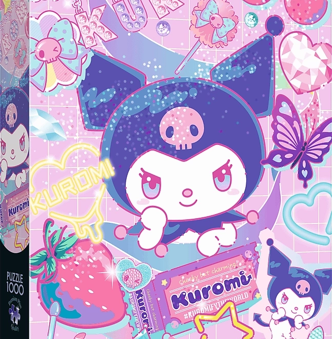 Puzzle TREFL Premium Plus Kuromi 1000 dílků