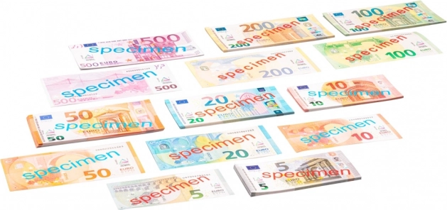 Wissner hrací peníze - Eura 140 ks