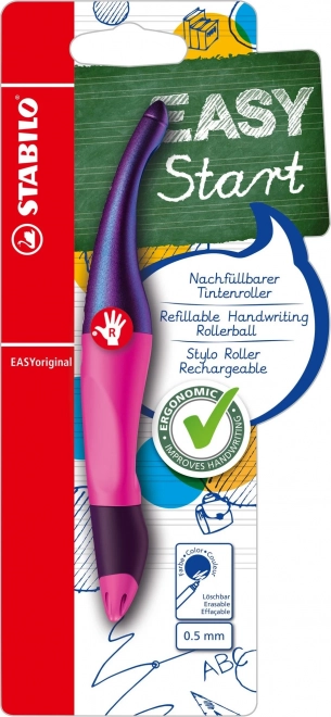 Ergonomické pero Stabilo EASYoriginal pro praváky růžové