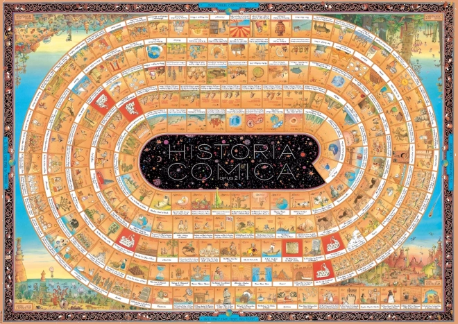 Puzzle 4000 Prvky Historie Comica Opus 2
