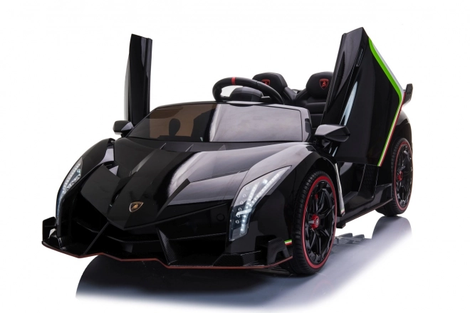 Černé dětské auto Lamborghini Veneno