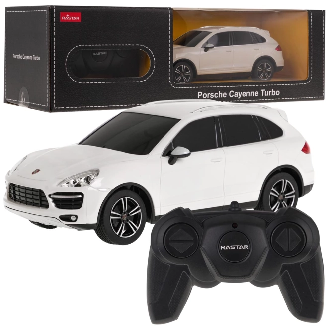 R/C 1:24 Porsche Cayenne Turbo RASTAR – Bílé