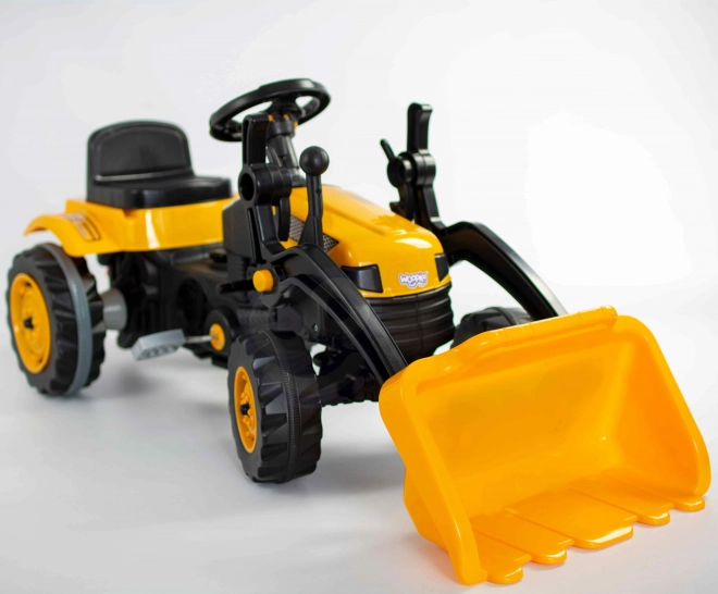 Traktor na pedály s buldozerem Woopie
