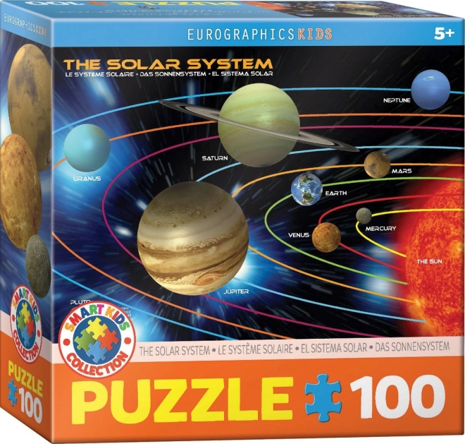 EUROGRAPHICS Puzzle Planety 100 dílků