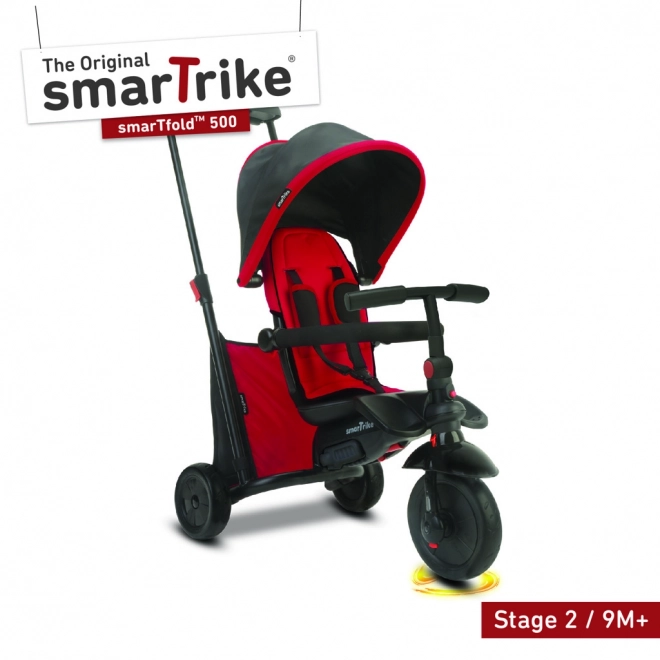 Tříkolka Smart Trike 7 v 1 Smartfold 500 červená
