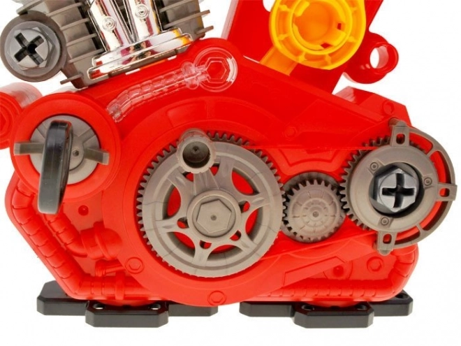 Rozebíratelný motor pro malé mechaniky