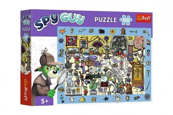 Puzzle pozorovací SPY GUY Muzeum 100 dílků
