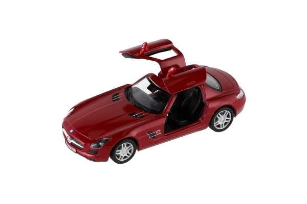 Model auta Mercedes-Benz SLS AMG 13cm na zpětné natažení