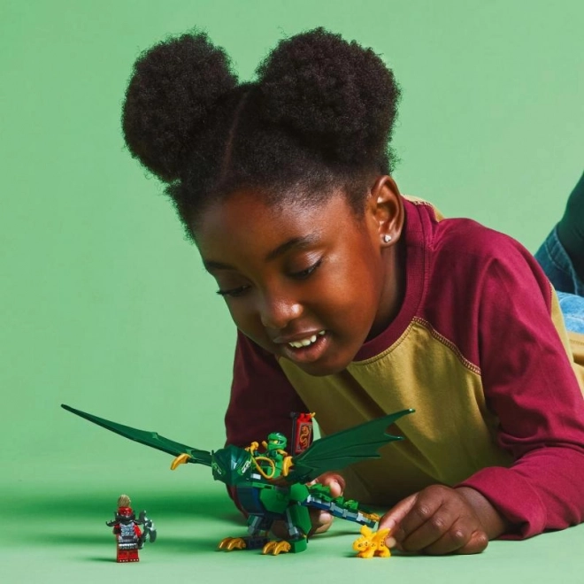 Lego Ninjago zelený lesní drak Lloyda